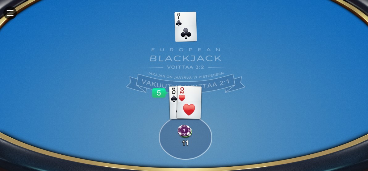 europaean blackjack